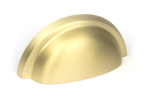 From the Anvil Satin Brass Regency Concealed Drawer Pull
