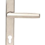 From the Anvil Polished Nickel Art Deco Slimline Lever Espag. Lock Set