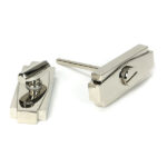 From the Anvil Polished Nickel Art Deco Thumbturn