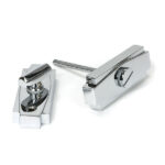 From the Anvil Polished Chrome Art Deco Thumbturn