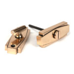 From the Anvil Art Deco Thumbturn - Polished Bronze