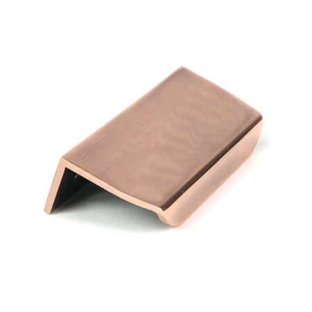 From the Anvil Moore Edge Pull - Polished Bronze