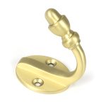 Satin Brass Coat Hook | 51300