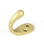 Satin Brass Celtic Single Robe Hook | 51306