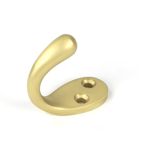 Satin Brass Celtic Single Robe Hook | 51306