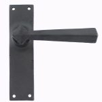 Beeswax Straight Lever Latch Set | 73114