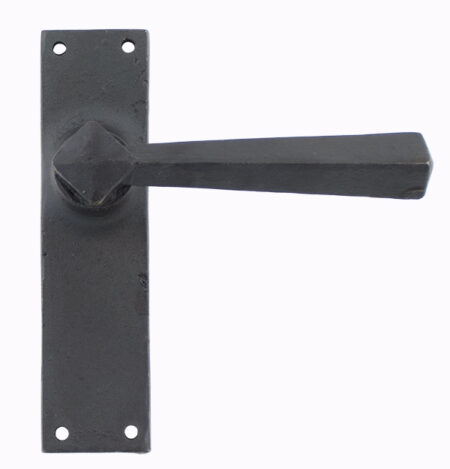 Beeswax Straight Lever Latch Set | 73114