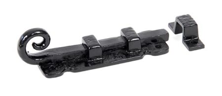 Black 4" Straight Monkeytail Bolt | 73132