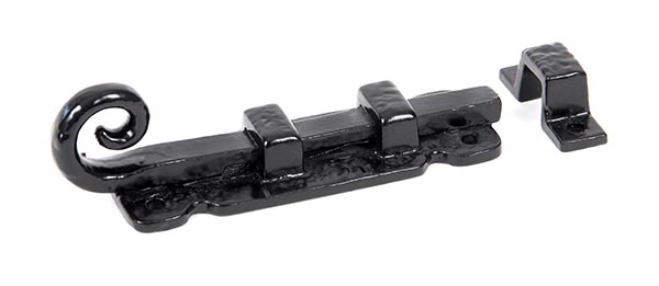 Black 4" Straight Monkeytail Bolt | 73132