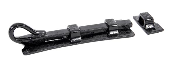 Black 6" Straight Monkeytail Bolt | 73133