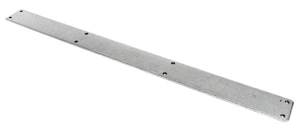 Pewter 800mm Plain Fingerplate | 73176