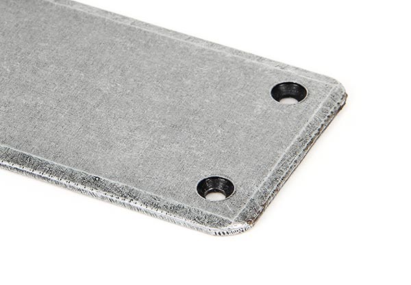 Pewter 1800mm Plain Fingerplate | 73177