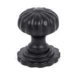 Black Flower Cabinet Knob - Large | 83509
