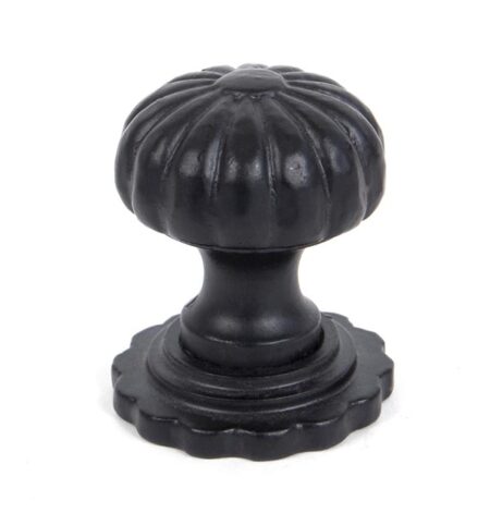 Black Flower Cabinet Knob - Large | 83509