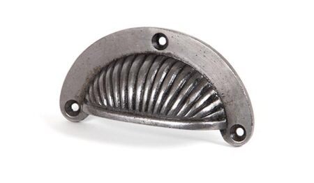From the Anvil Flower Drawer Pull - Natural Smooth
