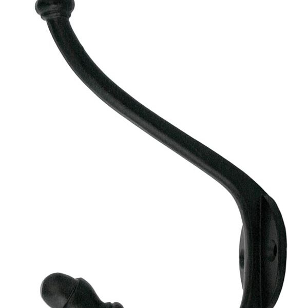 Black 6 1/2" Hat & Coat Hook | 83542