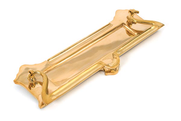 Polished Brass Postal Letter Plate | 83544