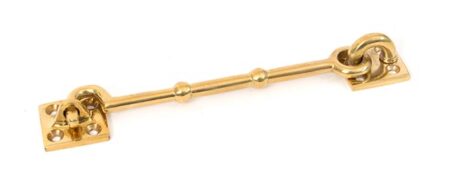 From the Anvil Cabin Hook Polished Brass - 6"