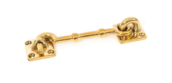 Polished Brass 4" Traditional Cabin Hook | 83548