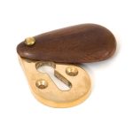 Rosewood Plain Escutcheon | 83558