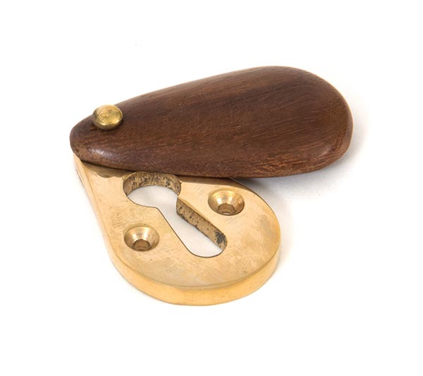 Rosewood Plain Escutcheon | 83558