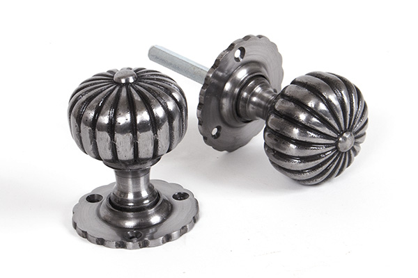 Natural Smooth Flower Mortice Knob Set | 83561