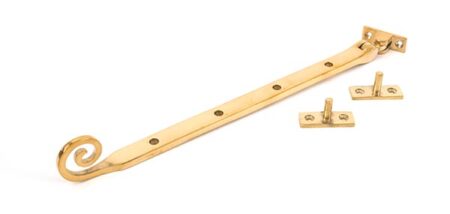 Polished Brass 12" Monkeytail Stay | 83596