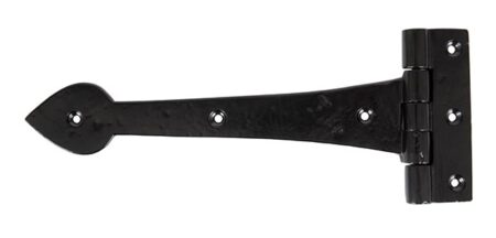 Black Smooth 10½" Cast T Hinge (pair) | 83625