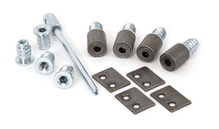 From the Anvil Antique Pewter Secure Stops (Pack of 4) - Pewter Patina