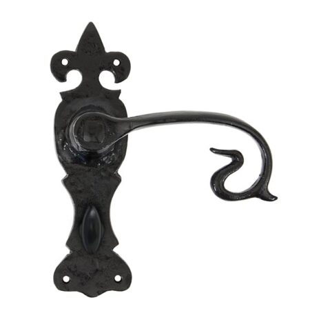 Black Curly Lever Bathroom Set | 83695