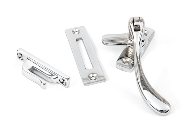 Polished Chrome Peardrop Fastener | 83697