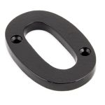 Black Numeral 0 | 83700