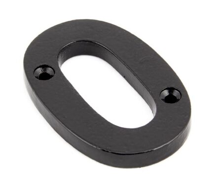 Black Numeral 0 | 83700