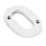 Polished Chrome Numeral 0 | 83720