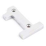 Polished Chrome Numeral 1 | 83721