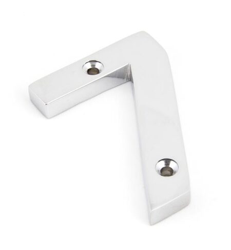 From the Anvil Polished Chrome Numeral 7