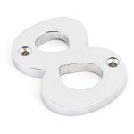 From the Anvil Polished Chrome Numeral 8