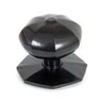 From the Anvil Black Octagonal Centre Door Knob