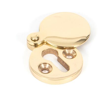 Polished Brass 30mm Round Escutcheon | 83831