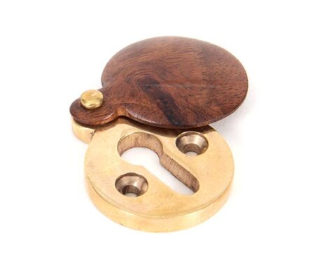 Rosewood 30mm Round Escutcheon | 83832