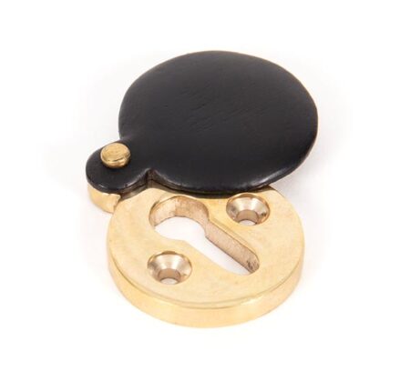 Ebony 30mm Round Escutcheon | 83833