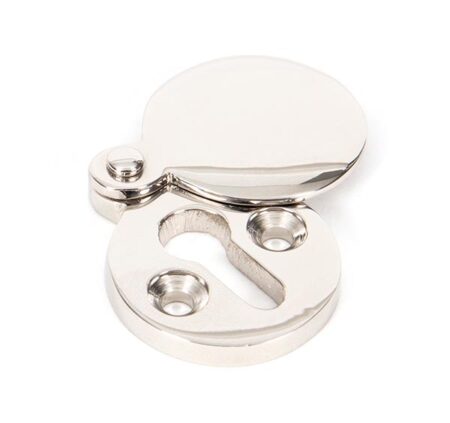 Polished Nickel 30mm Round Escutcheon | 83835