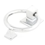 Polished Chrome Ring Door Knocker | 83837