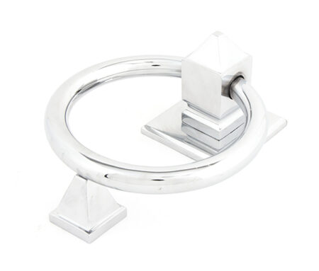 Polished Chrome Ring Door Knocker | 83837