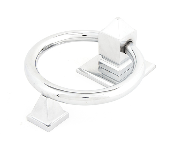 Polished Chrome Ring Door Knocker | 83837