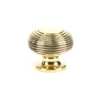 Aged Brass Beehive Cabinet Knob 40mm | 83866