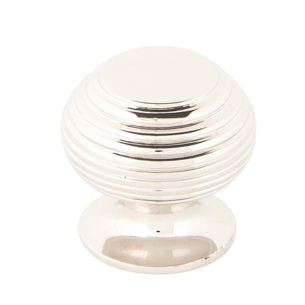 Polished Nickel Beehive Cabinet Knob 30mm | 83867