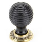 Ebony and AB Beehive Cabinet Knob 38mm | 83872