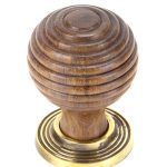 Rosewood and AB Beehive Cabinet Knob 35mm | 83875