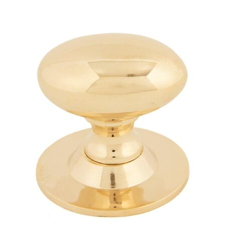 Polished Brass Oval Cabinet Knob 40mm | 83879